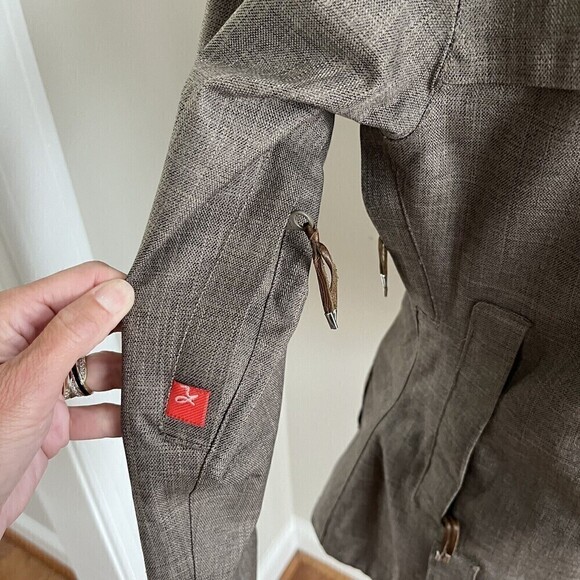 Holden Ski Snowboard Jacket Full Zip pockets Lined Shell Size M brown - Picture 9 of 16